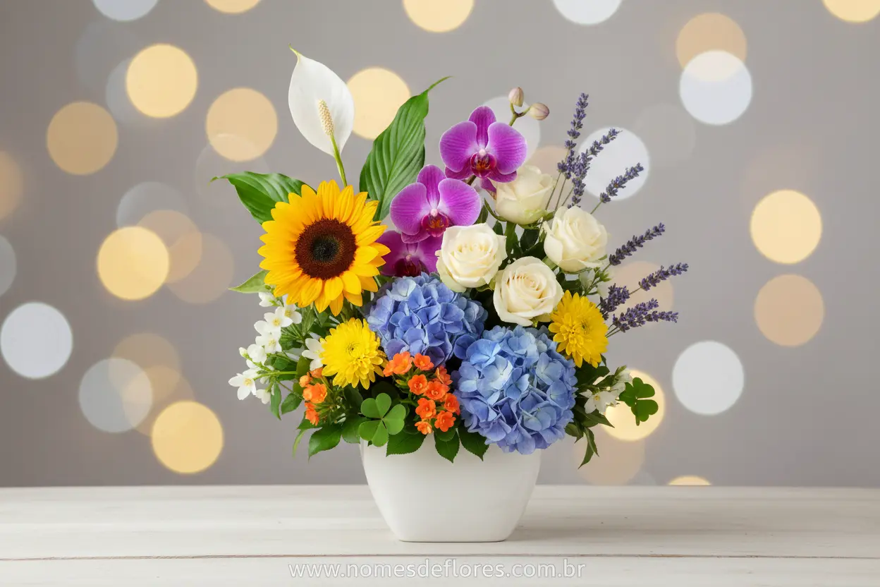 10 Flores Vibrantes para Celebrar e Atrair Sorte no Ano Novo