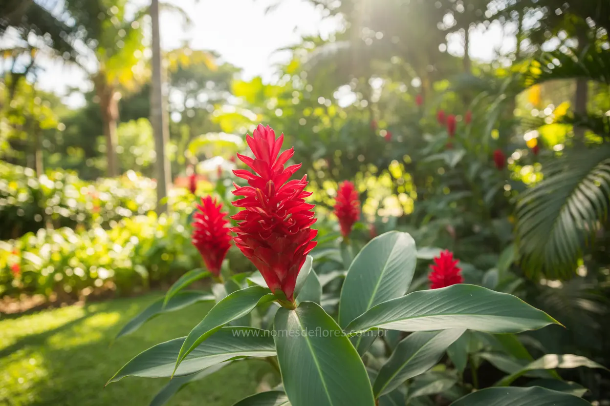 Alpínia (Alpinia purpurata) – Cultivo e Cuidados Essenciais