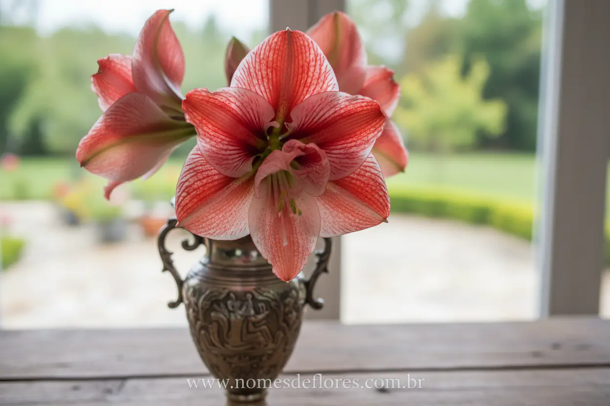 Amarilis (Hippeastrum hybridum) – Cultivo e Cuidados Essenciais