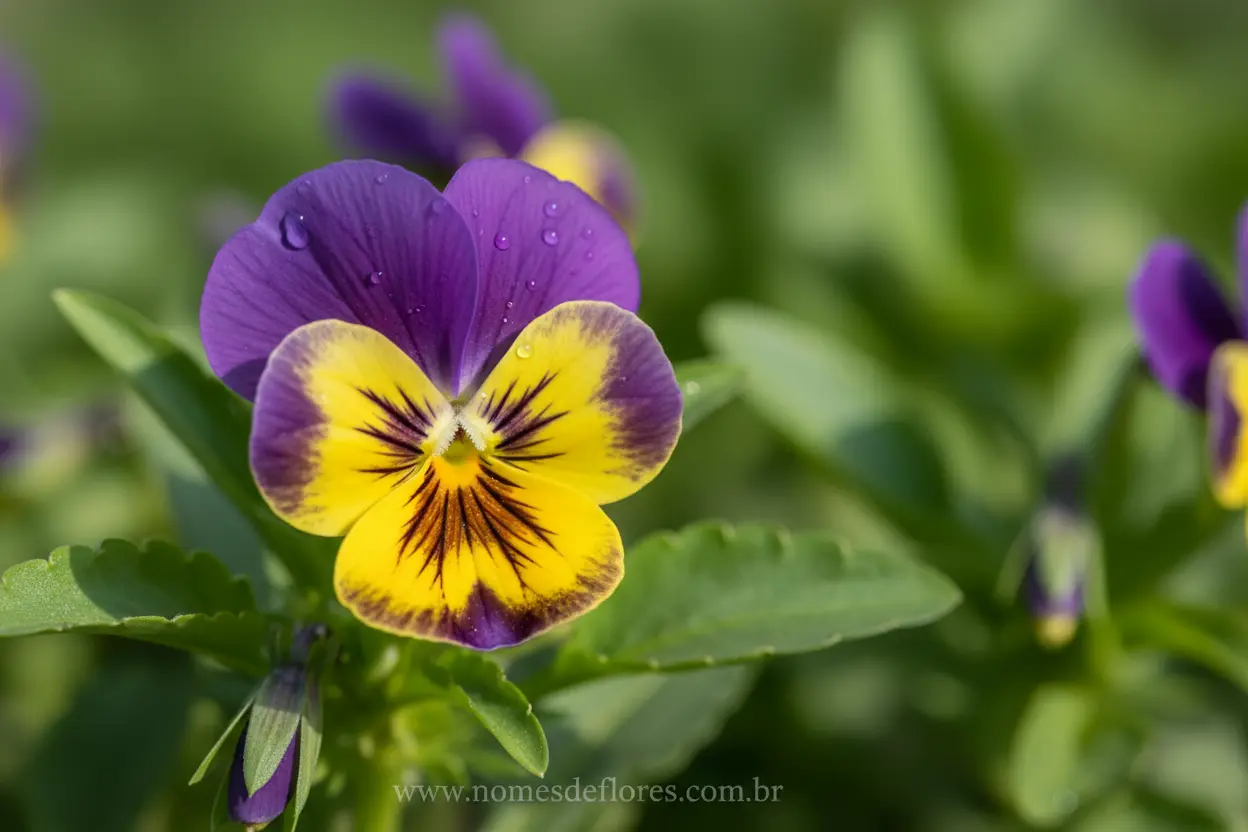 Amor Perfeito (Viola tricolor) – Cultivo e Cuidados Essenciais