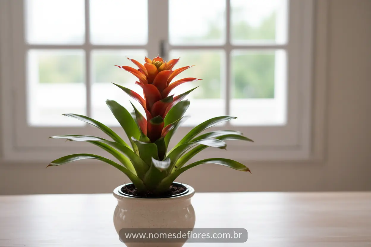 Bromélia Guzmania (Guzmania ligulata) – Cultivo Fácil e Cuidados Essenciais