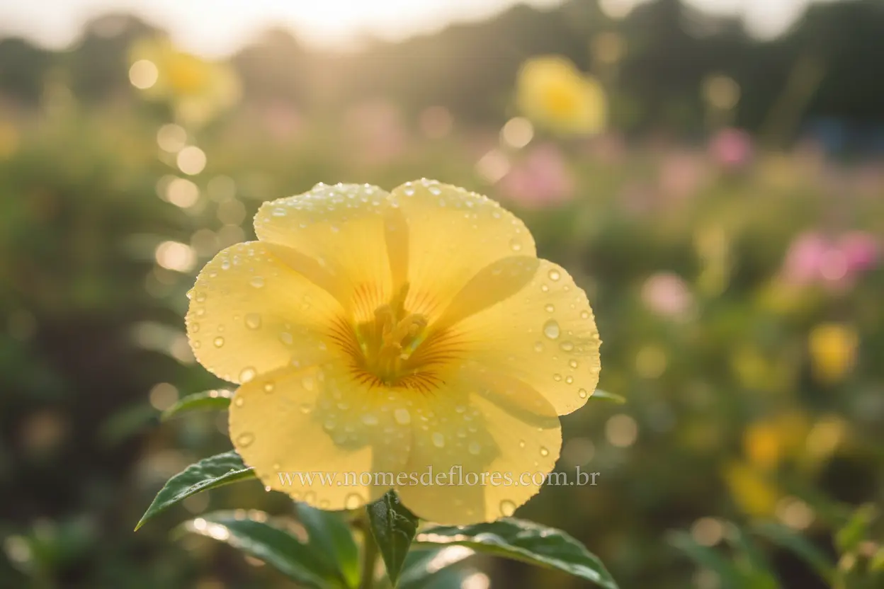 Chanana (Turnera subulata) – Guia Completo de Cultivo e Cuidados