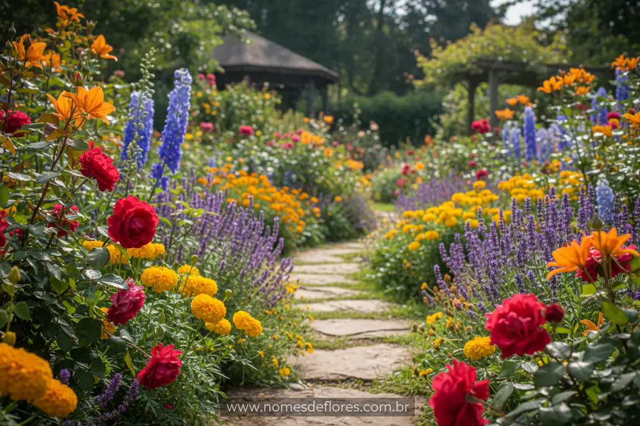 Flores de Verão: Cores Vibrantes para Seu Paisagismo