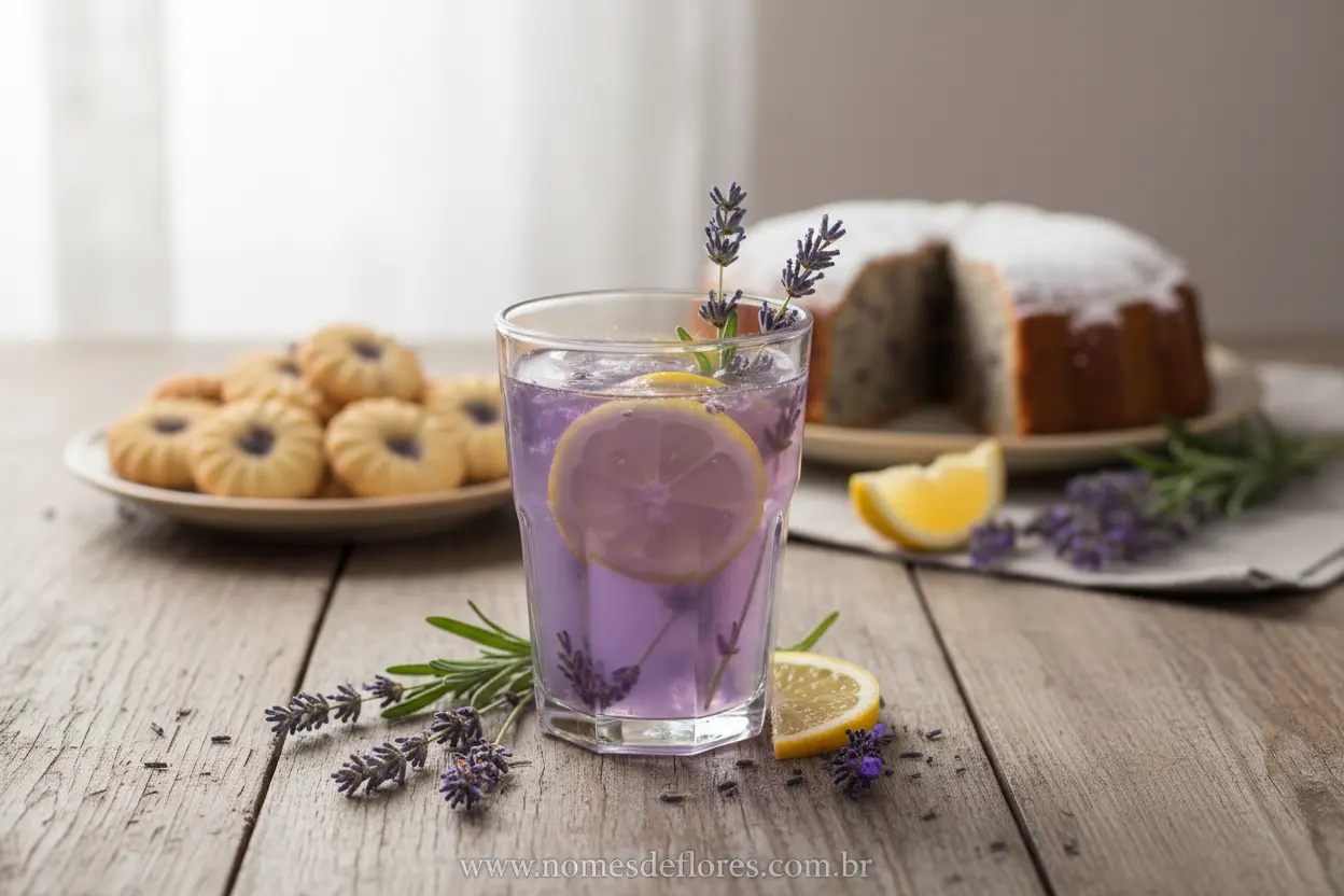Receitas com Flor de Lavanda para Surpreender