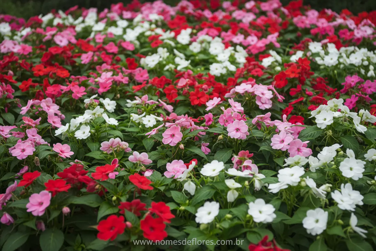 Maria Sem Vergonha (Impatiens walleriana) – Cultivo e Cuidados Essenciais