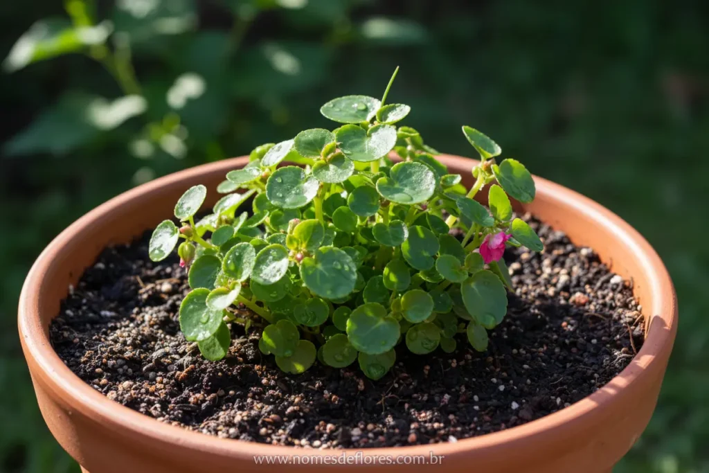 Solo ideal e luz para cultivar Maria-sem-vergonha.