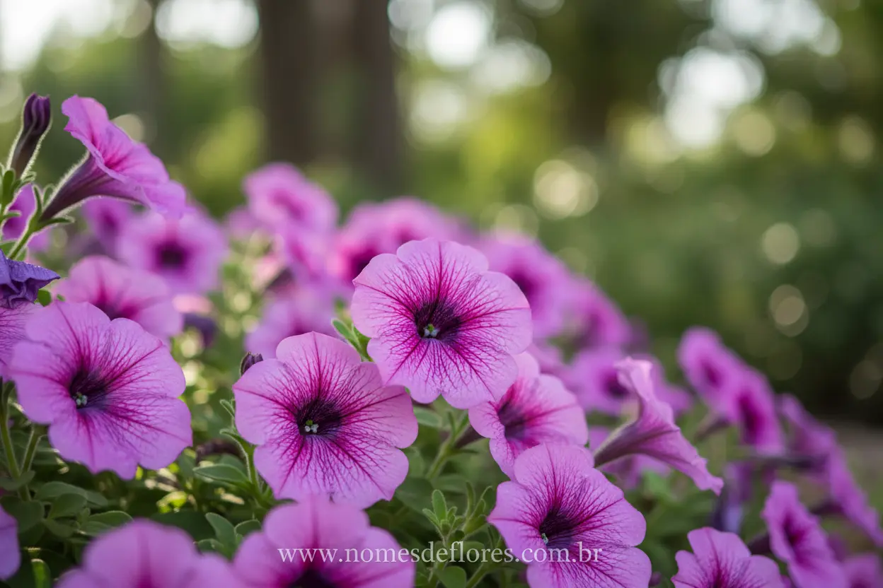 Petúnia (Petunia Atkinsiana) – Guia Completo de Cultivo e Cuidados