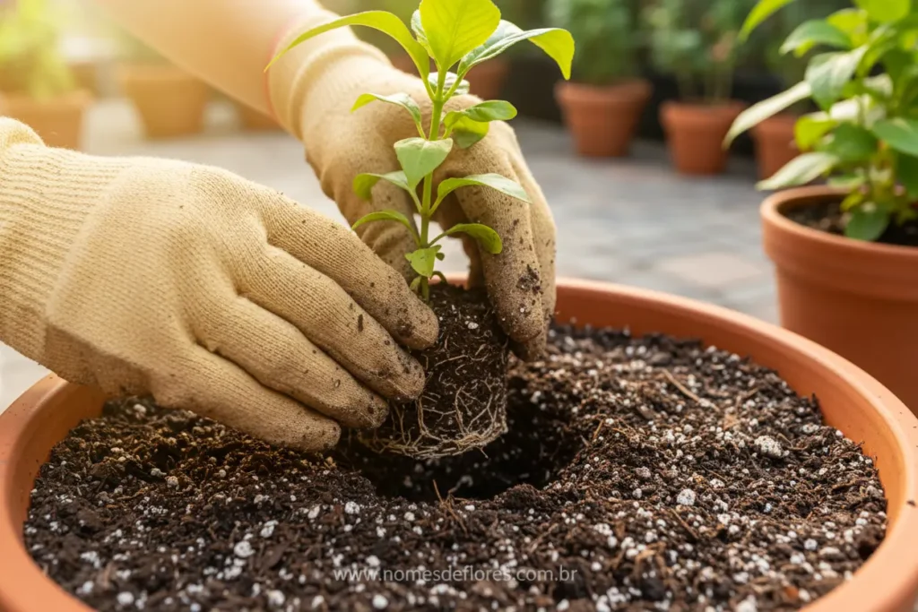 Guia passo a passo para plantar Camarão-amarelo.