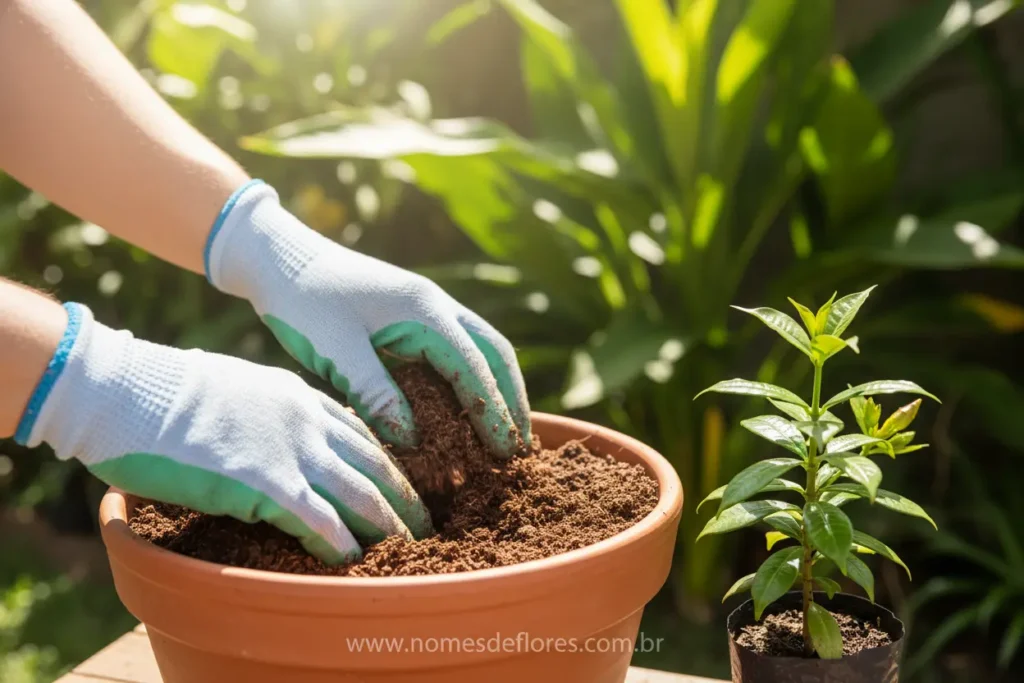 Preparando o solo ideal para o plantio da Alamanda