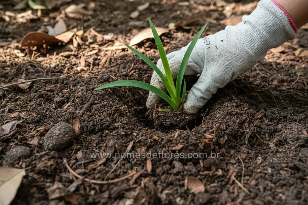 Plantio e solo ideais para o Falso-íris.