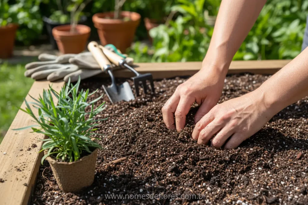 Preparação do solo ideal para plantio de cravos