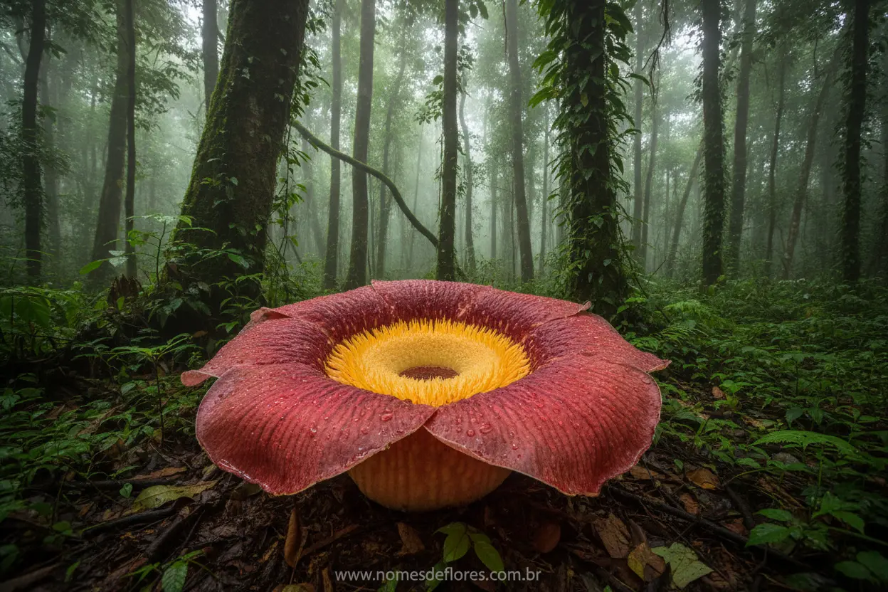 Rafflesia (Rafflesia arnoldii) – A Flor Gigante que Choca e Fascina o Mundo