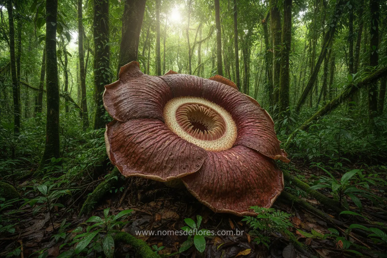 Qual a Maior Flor do Mundo? Conheça a Rafflesia arnoldii