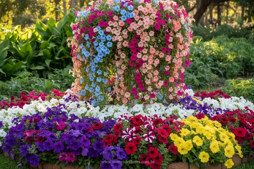 Tipos de Petúnias e como usar no paisagismo